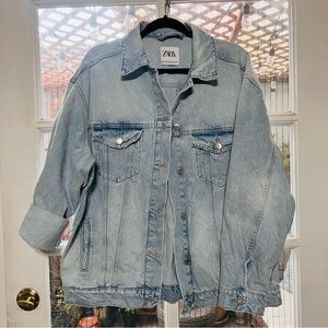 Zara women’s denim jacket
